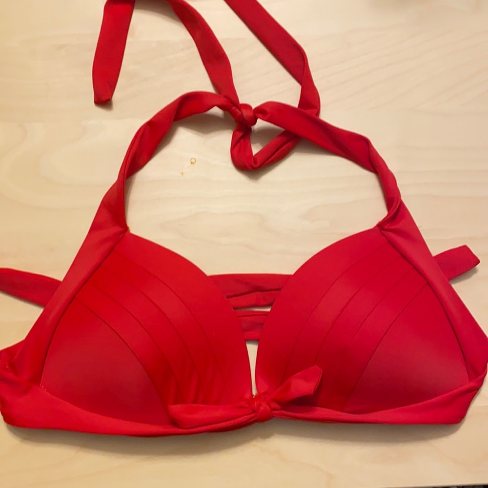 Coco ship Red Bikini top